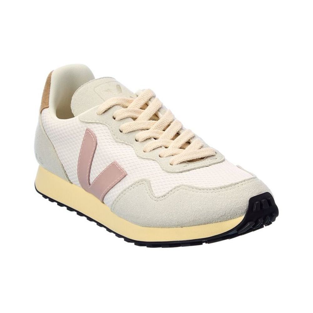 Veja Women's Sneakers in Cream and Pink